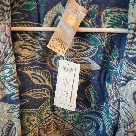 Chicos reversible ruana cover up - Picture 7 of 8